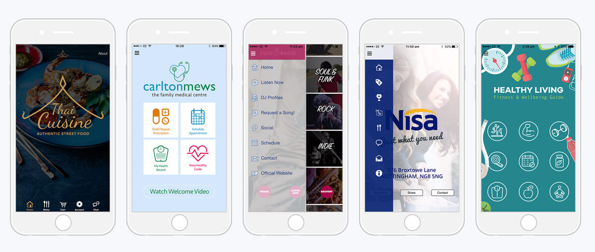Beautifully designed mobile apps