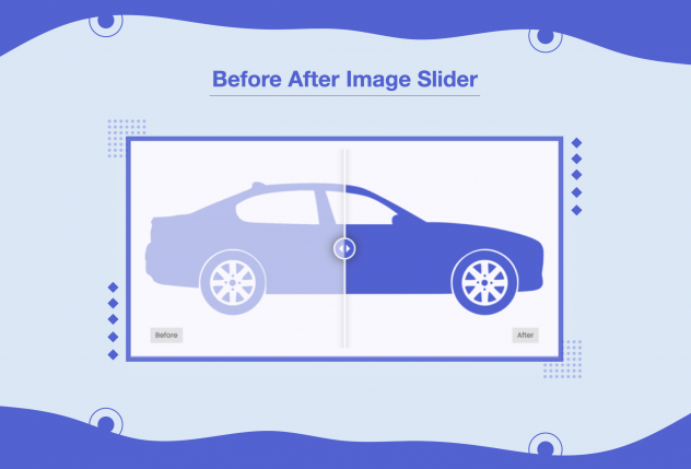 Before & After Image Slider Feature